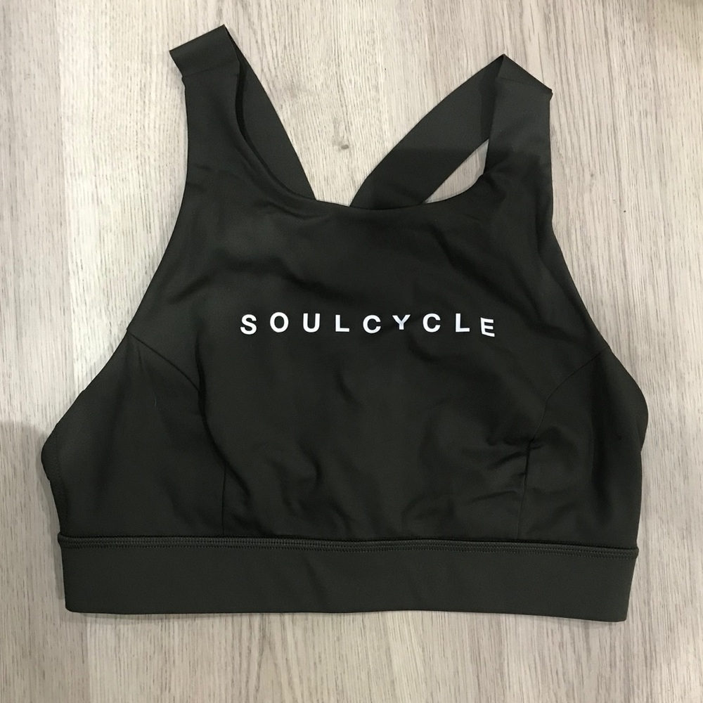 SoulCycle / Lululemon Bra (size 8) - Dark Olive